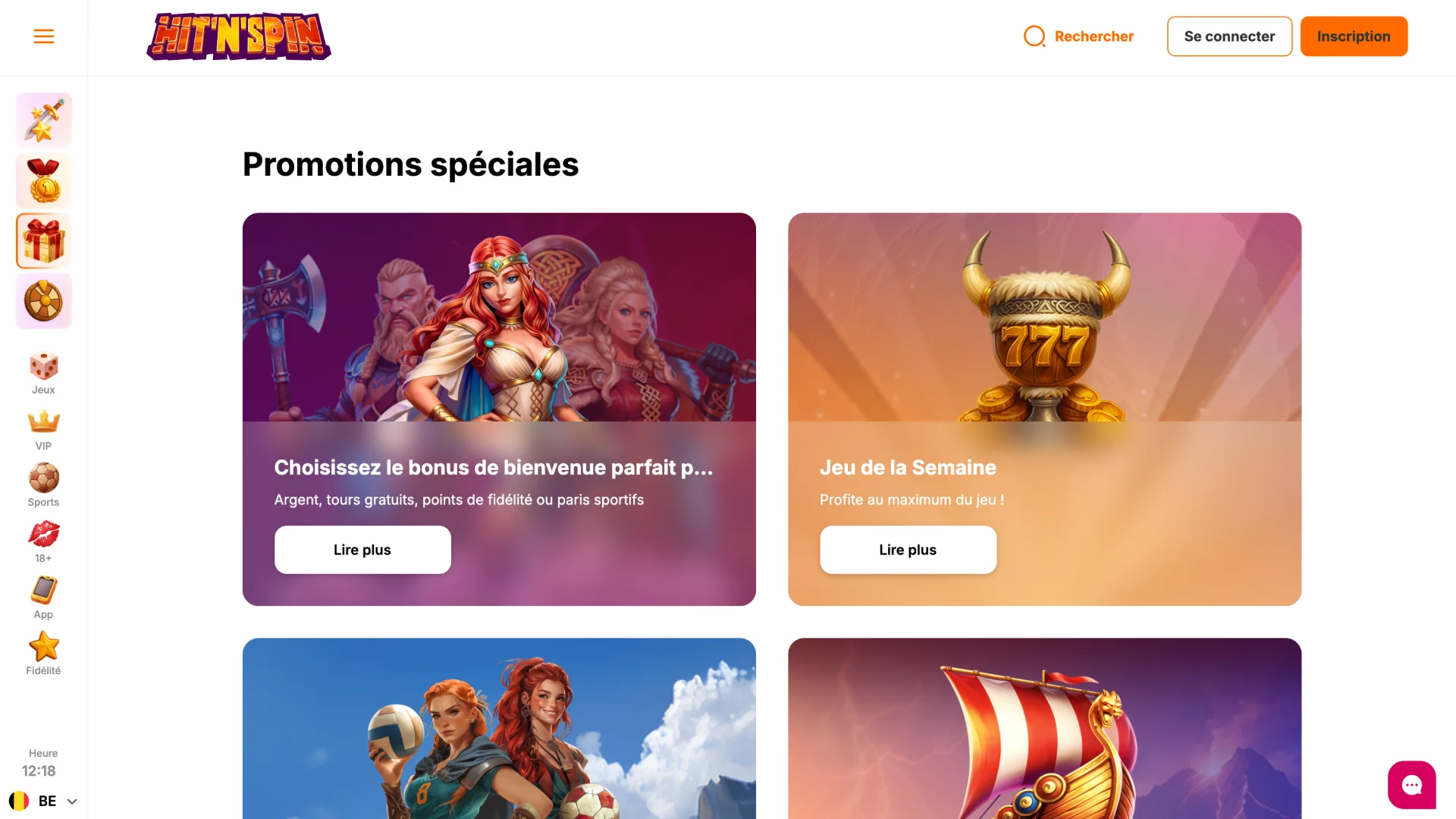 Activez les bonus HitNSpin et profitez d’opportunités de jeu supplémentaires.
