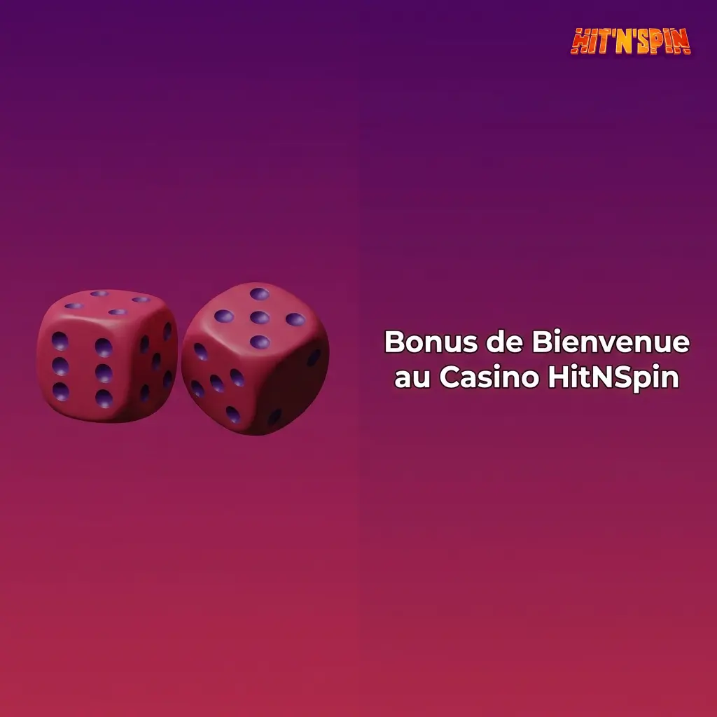 Bonus de bienvenue HitNSpin jusqu'à 1000 EUR et 100 tours gratuits pour joueurs belges.