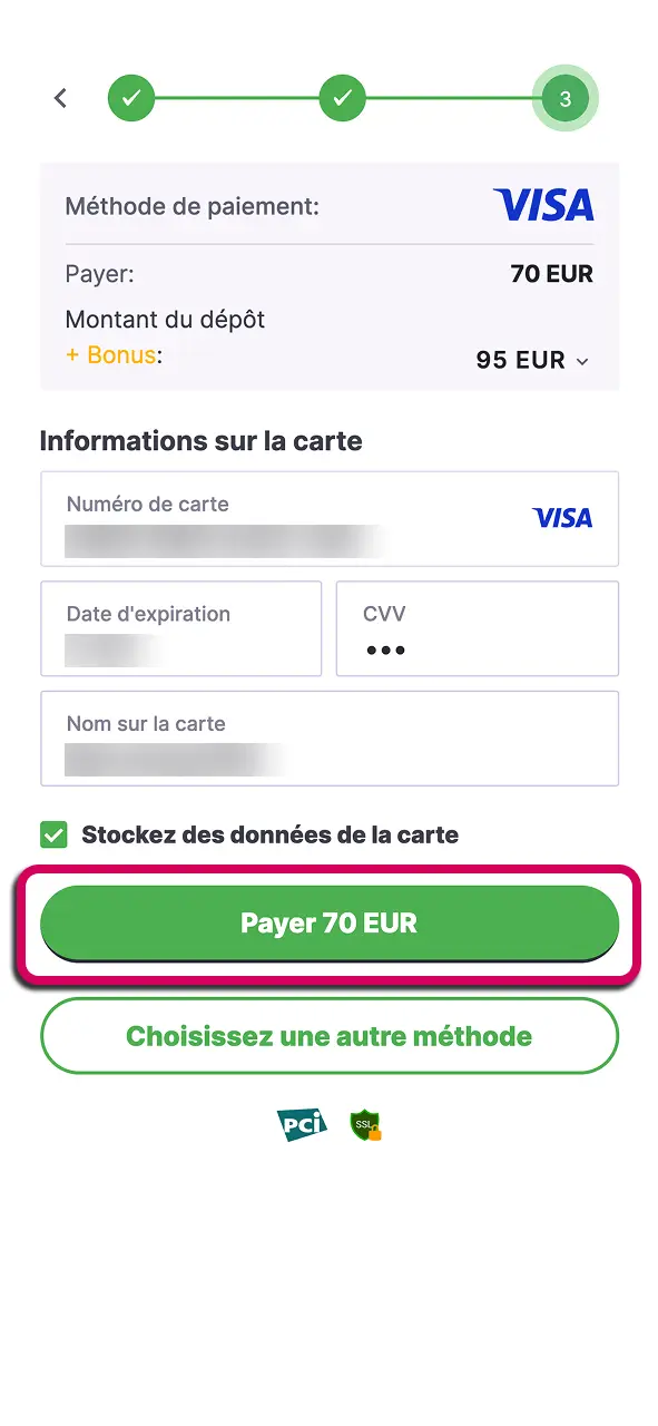 Déposez sur HitNSpin et profitez immédiatement des offres promotionnelles.