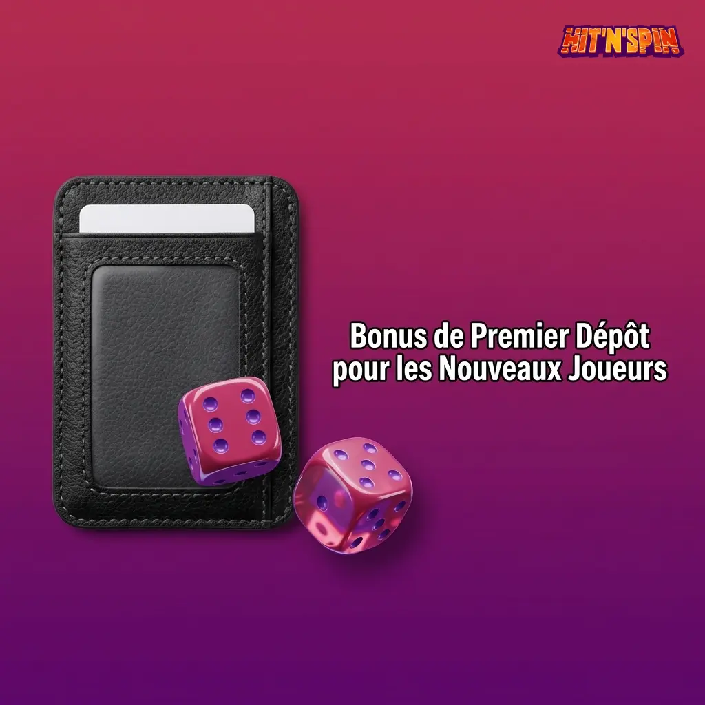 Bonus premier dépôt HitNSpin jusqu'à 1000 EUR et 100 tours gratuits pour nouveaux joueurs belges.