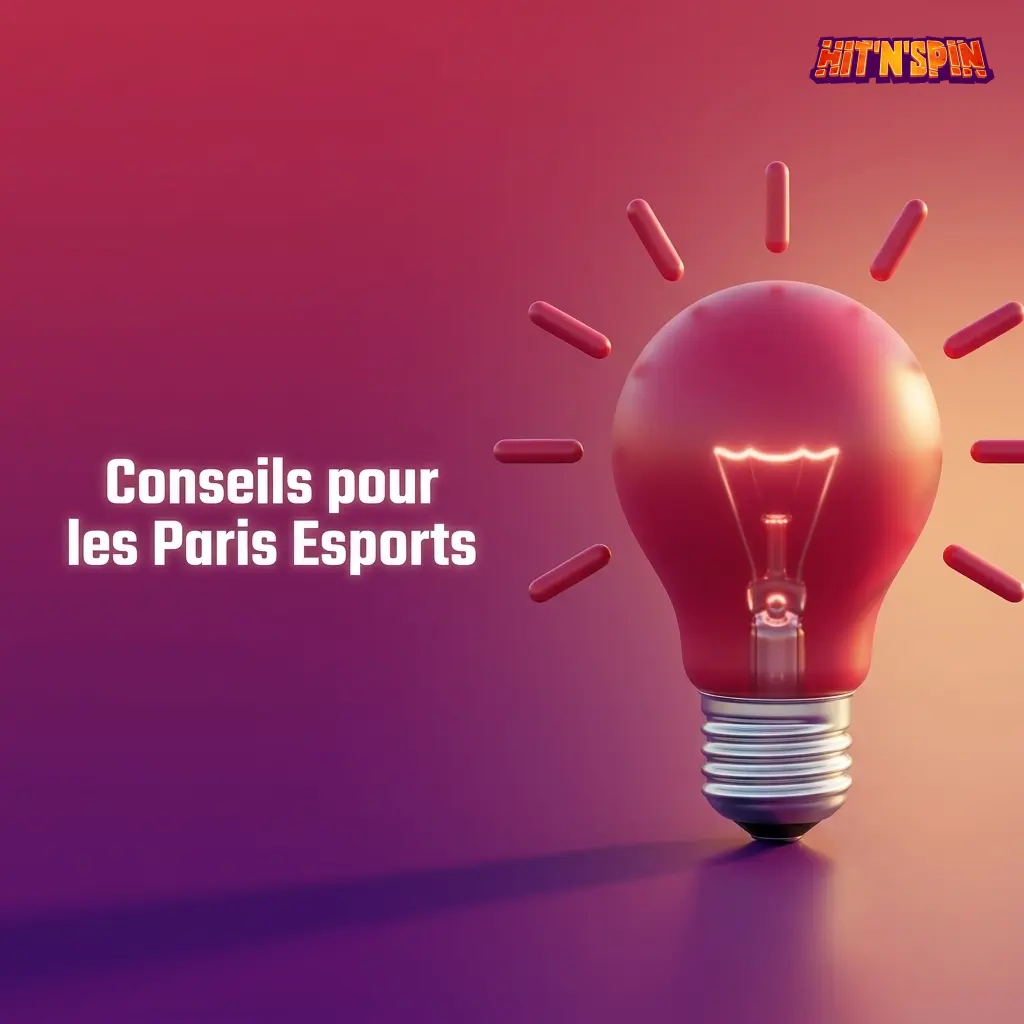 Conseils stratégiques pour parier sur l'esports : gestion de bankroll, live betting et analyse des équipes.