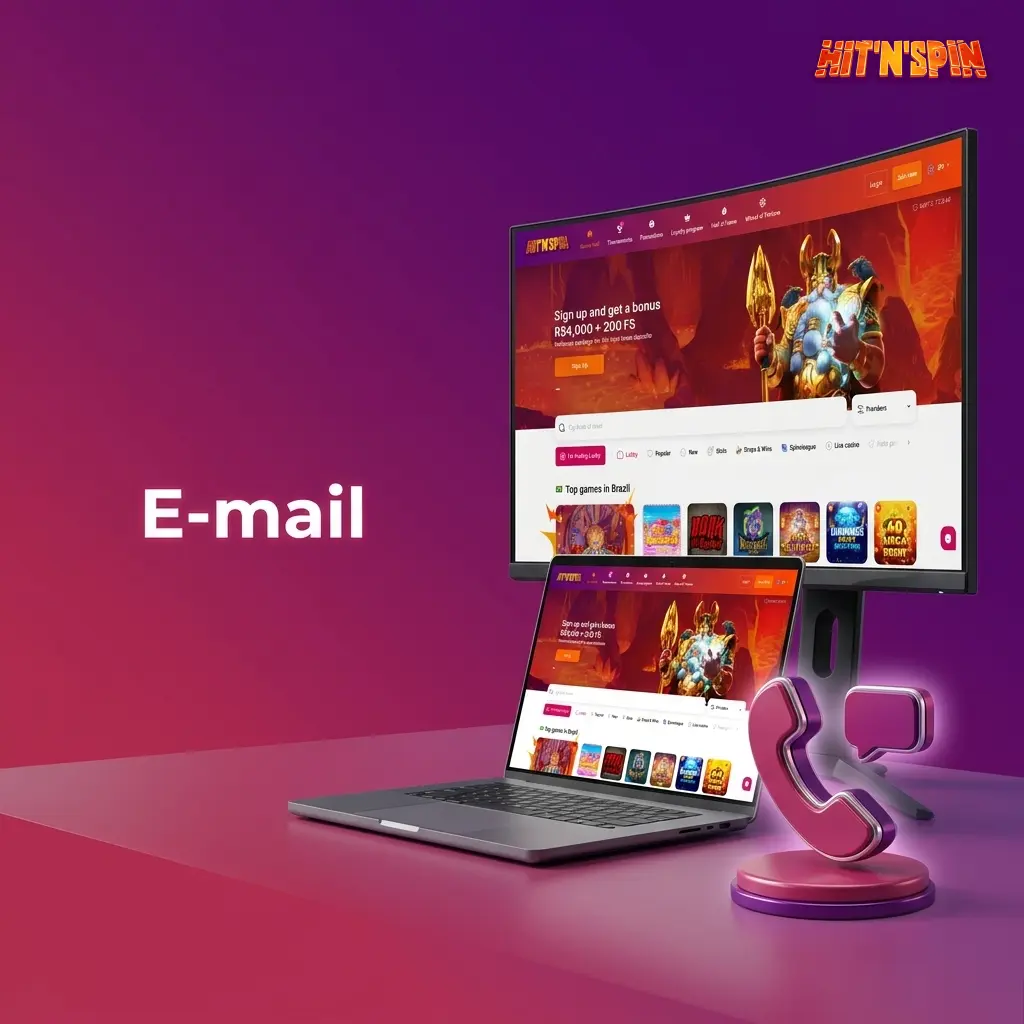 Contact e-mail service client HitNSpin casino belge support@hitnspincasino.com délai réponse 24-48h.