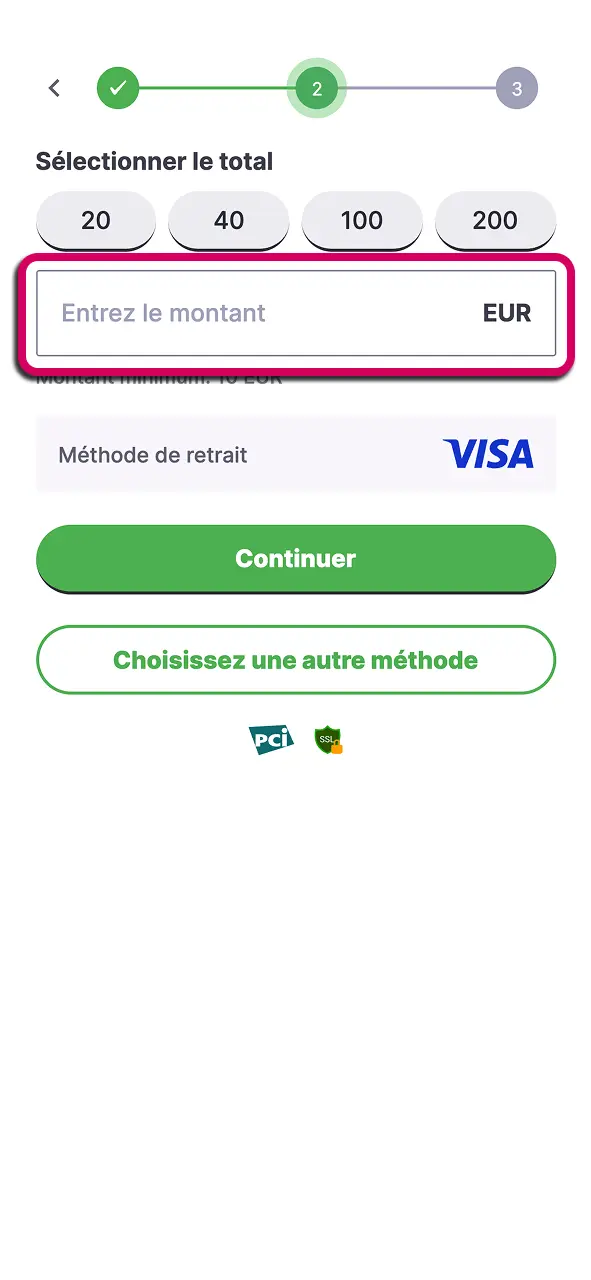 Définissez votre retrait HitNSpin et bénéficiez d’une gestion efficace.