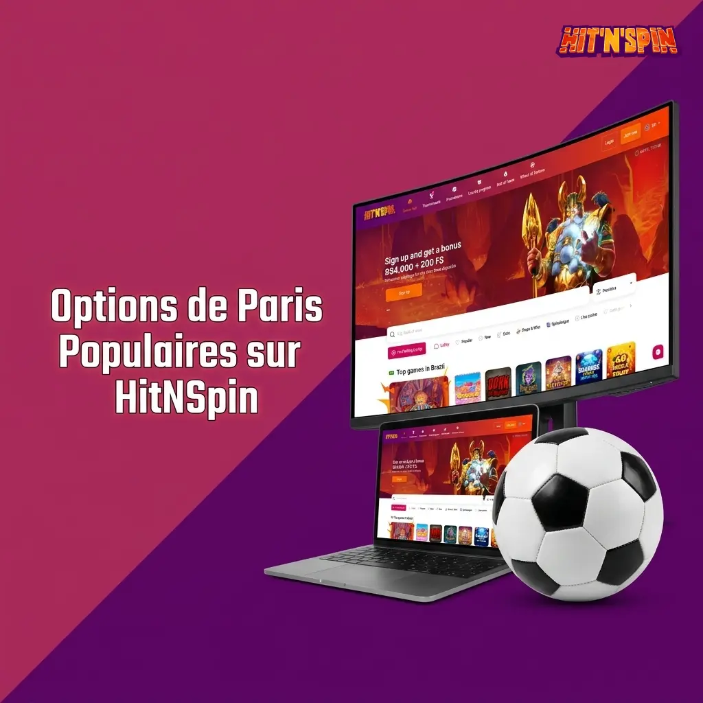 Options de paris populaires sur HitNSpin Belgique : live, pré-match, multi live, handicap et totaux.