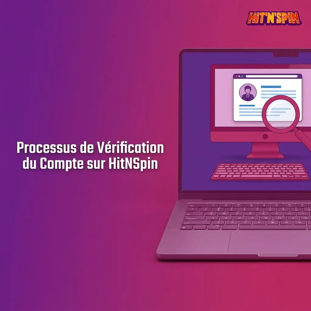 Processus de vérification KYC sur HitNSpin Belgique avec documents d'identité pour activer les retraits.