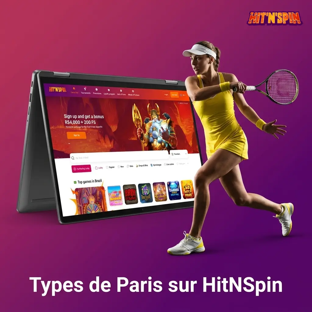 Types de paris HitNSpin : simple, combiné, système, outright et express pour parieurs belges.